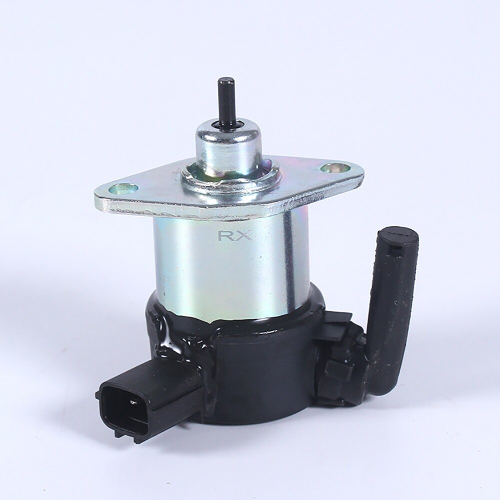 Aluminum Alloy Emergency 1C010-60015 Parts Fuel Shut Off Stop Solenoid Excavator Motor For Kubota M6800 M8200 M8540