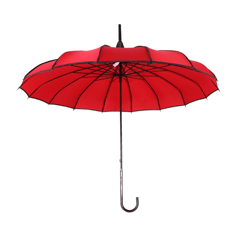 Parapluie de pagode à un point, longue poignée, pare-soleil pour princesse, enveloppé, photographie créative, rétro, ensoleillé, pluie