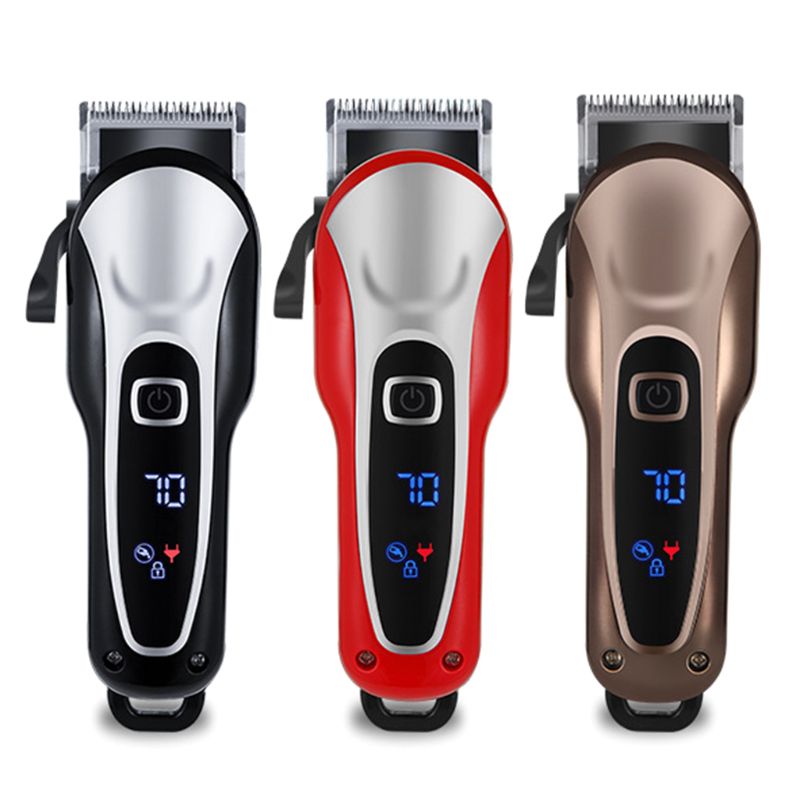 Elektrische tondeuse, dierentrimmer, kappersverzorgingsset, oplaadbare draadloze tondeuse, scheerapparaat