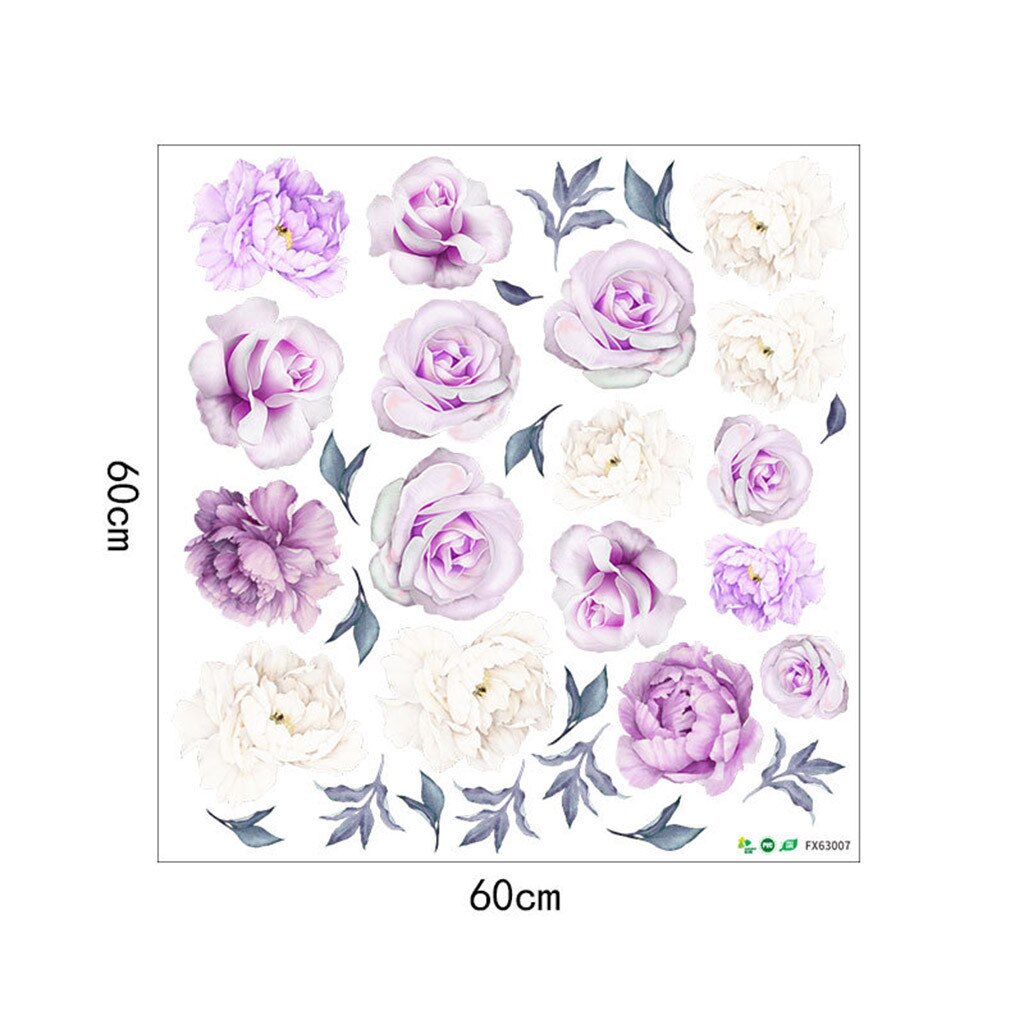 1pc panneau mural décoratif à fleurs printemps interrupteur - France