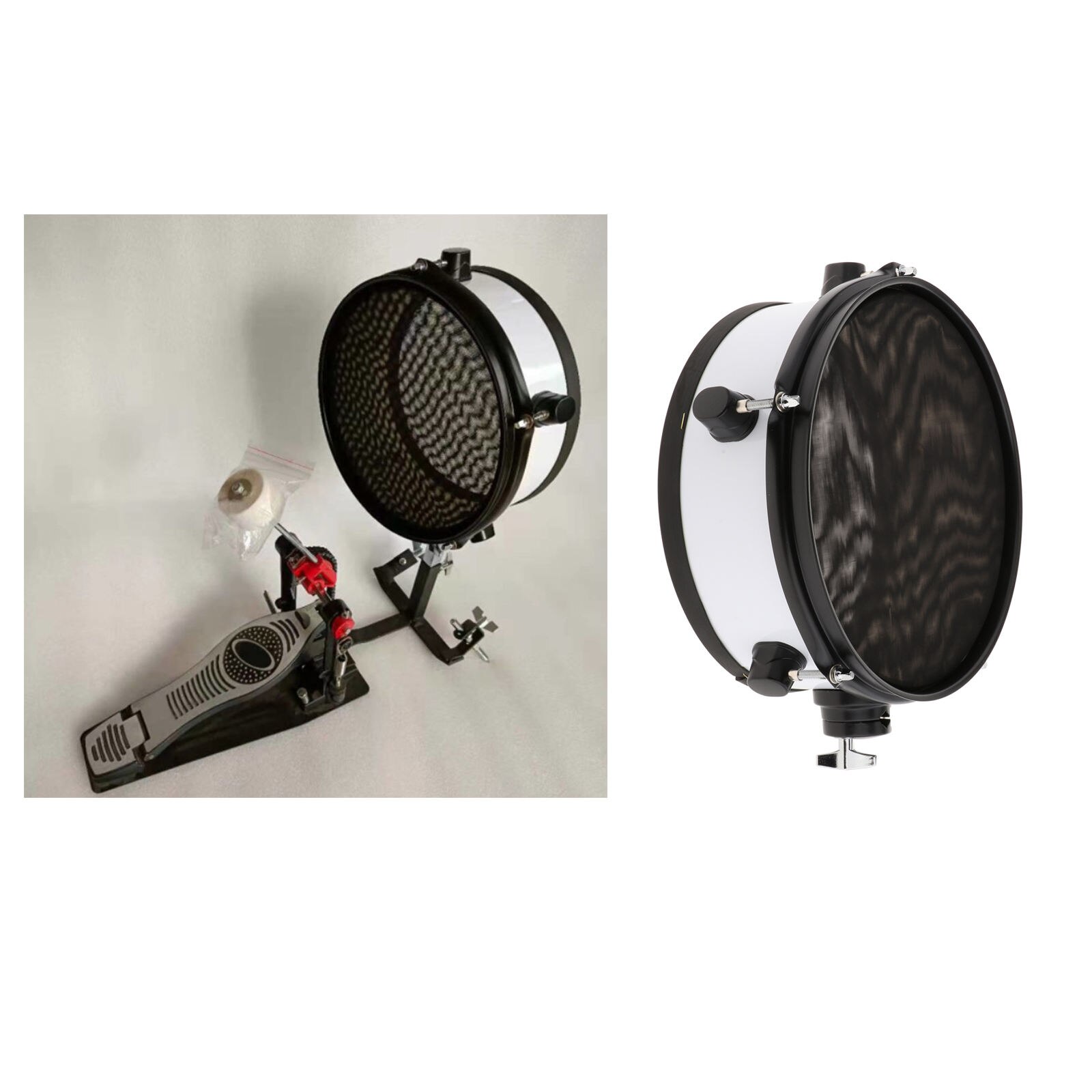 Silent Practice Drums Single Drum Practice Dumb Drum for Home