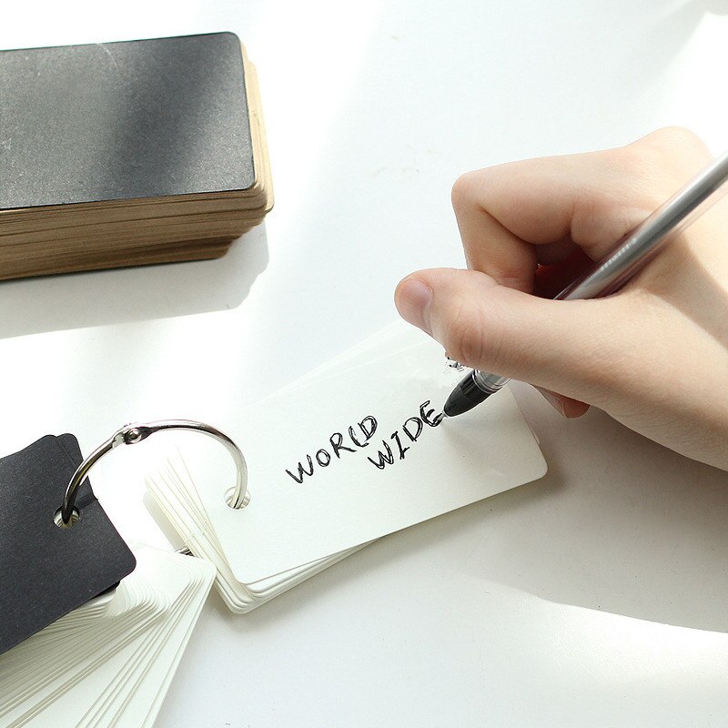 "Worldwide" Mini Diary Small Notebook Hand Memo Pocket Study Journal Coil Spiral Stationery