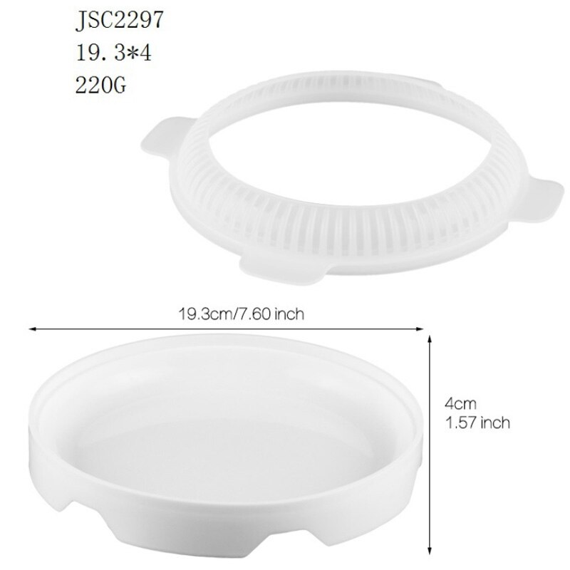 17 siliconen moussevormen, meerdere vormen witte cake, 3d vormen, hartvormige franse dessertbakvormen, taartdecoratiegereedschap: Jsc 2297