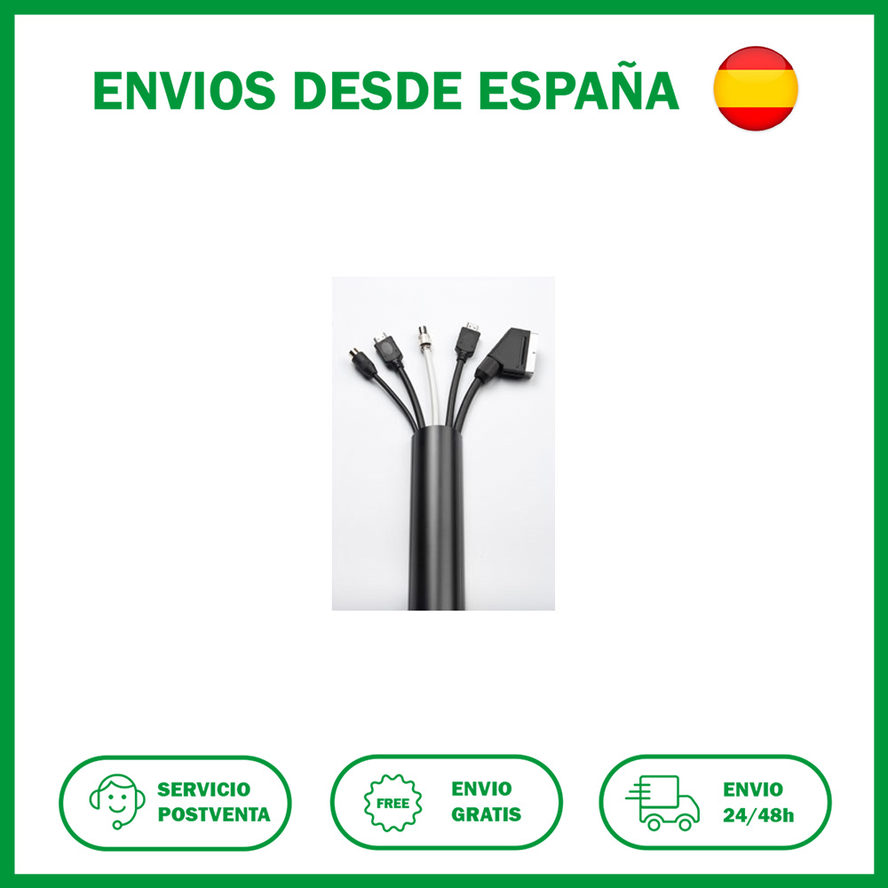 Canaleta semicircular 1metro BLANCO 30X15