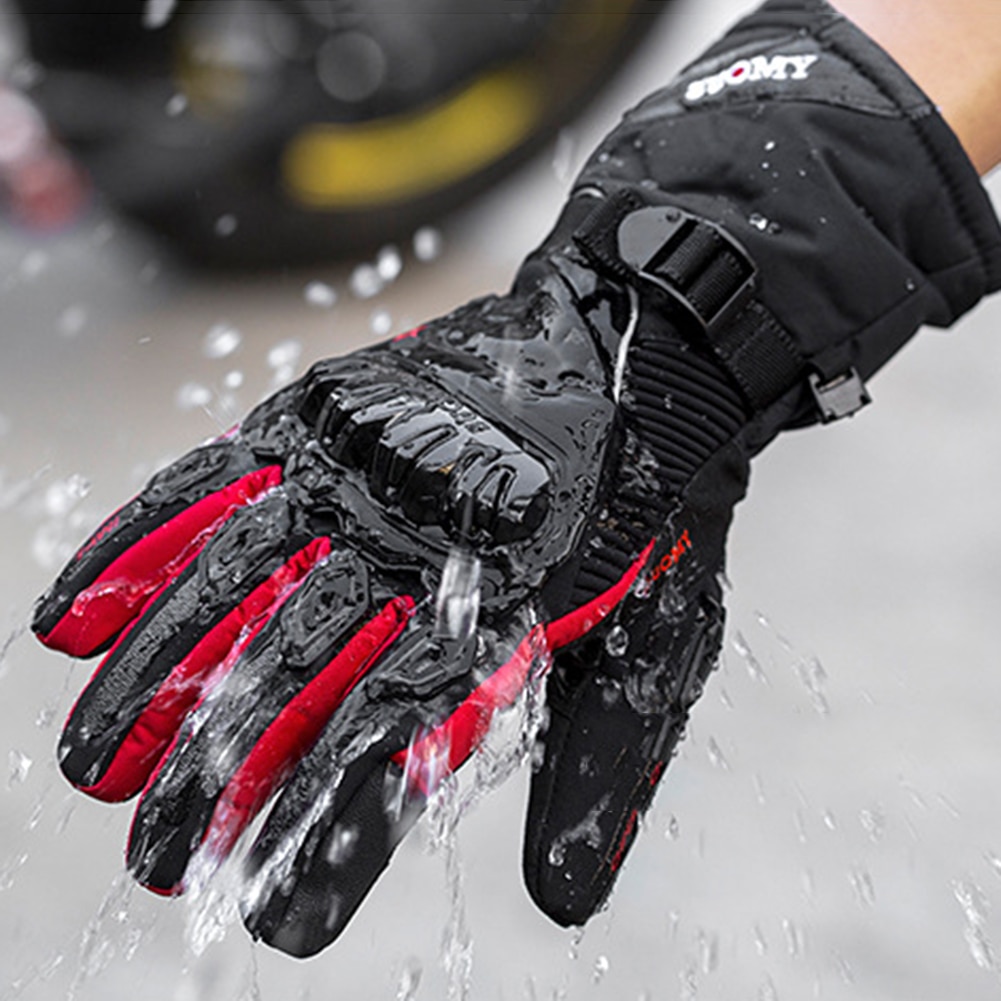 2020New Motorfiets Winddicht Waterdichte Handschoenen Motorbike Winter Warm Touchscreen Motosiklet Beschermende Riding Mannen Guantes Luvas