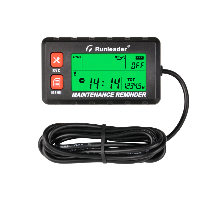 Digitaler Drehzahl messer Multi Erinnerung U/min Alarm anzeige Tacho Stunden zähler Motor wartung für Boot Rasenmäher Generator Marin