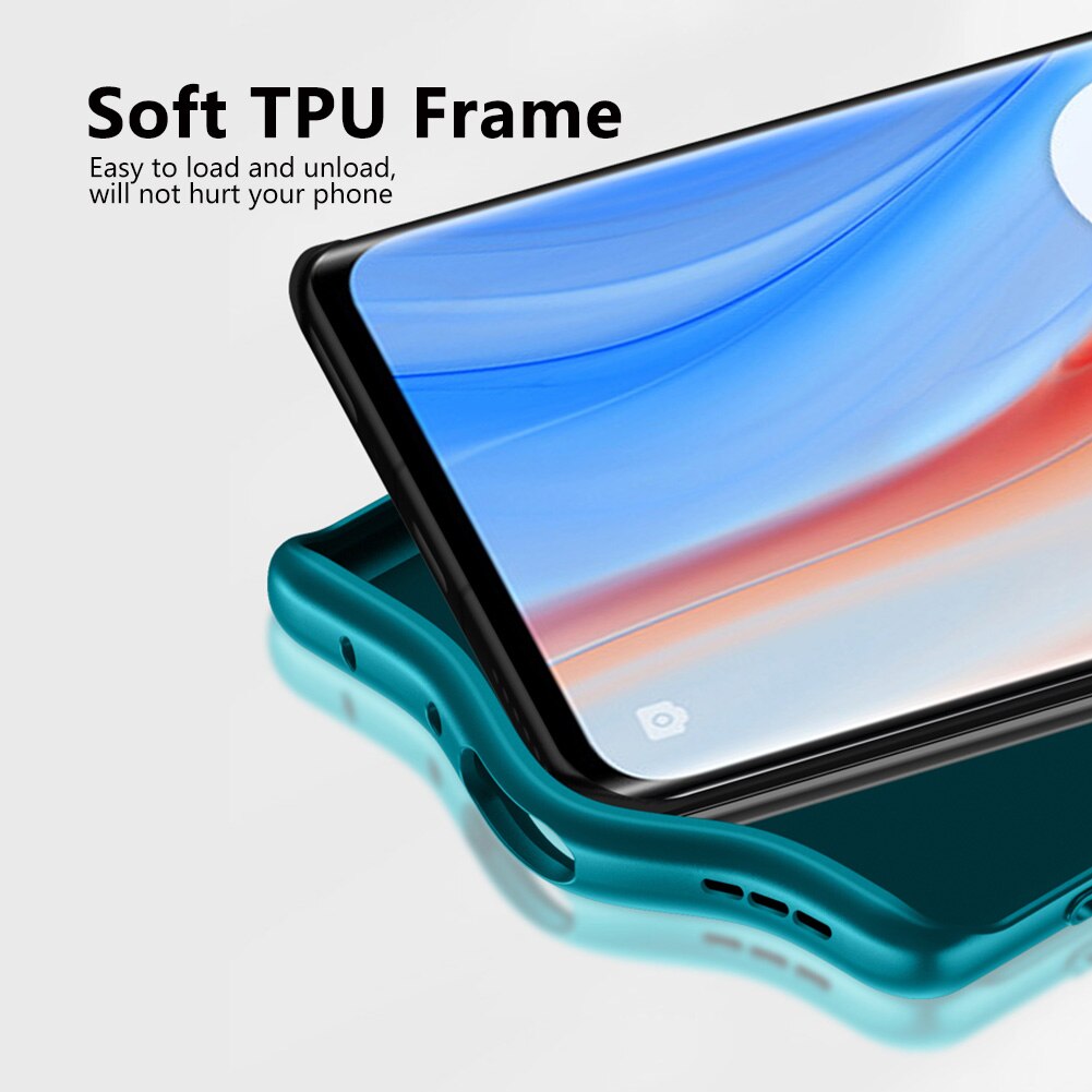 Pu leren hoesje voor oppo reno 4 pro 5g hoesje schokbestendig achterpaneel bumper voor oppo reno 4 harde pc-hoes voor oppo reno 4 pro capa