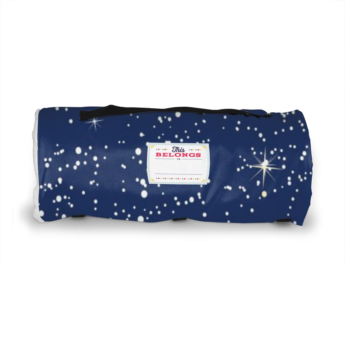 Bright Starry Night Nap Mat with Pillow for Toddler Boys and Girls for Daycare and Preschool Sleepovers and Travels