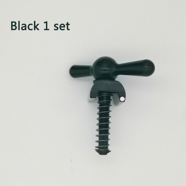 1 paire de plaques de serrage de charnière aceoffix avec aimant + levier de serrage de charnière pour vélo brompton aimant c boucle 31g: Noir