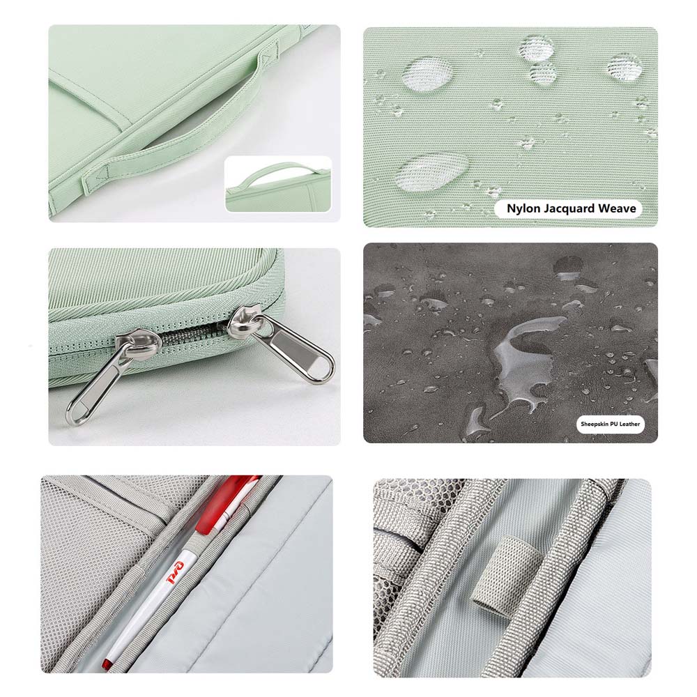 Storage Bag for CHUWI MiniBook X Tablet Latptop Carry Case Waterproof Sleeve Handle Zip Pouch for Cable Mouse Keyboard