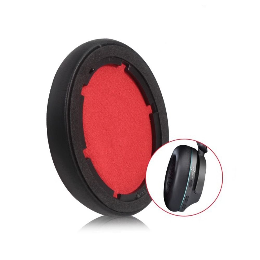 Almohadillas para los oídos para 1MORE SonoFlow para SonoFlow SE, almohadillas de repuesto para auriculares, orejeras de esponja con memoria de cuero proteico suave