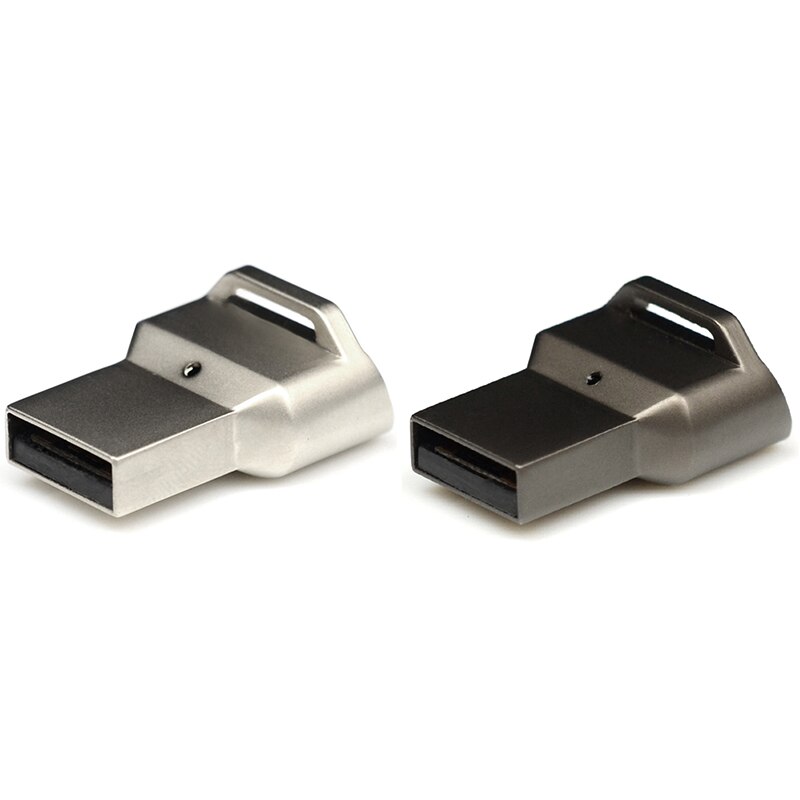 Lecteur d'empreintes digitales usb noir sécurisé pour ordinateur portable, verrouillage par mot de passe pour windows 10