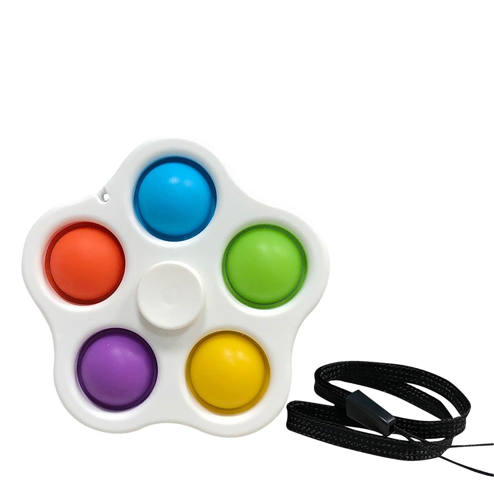 drücken Es blasiert Anti-betonen-Spielzeug Erwachsene freundlicher Zappeln Spielzeug Bunte Autismus Bedürfnisse Squishy Stressabbau Spielzeug betonen Linderung: C