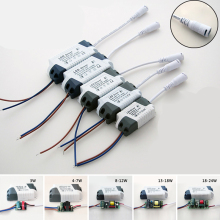 AC90~265V 3~24W LED Driver Power Supply Adapter Transformer Lighting Accessories For LED Panel Lights DIY