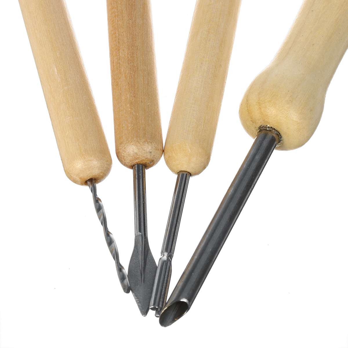 8 Pcs/set Clay Sculpting Clay Pottery Carving Tool Kit Student Ceramic Drawing Utensil Polymer Shapers Modeling Carved Tools