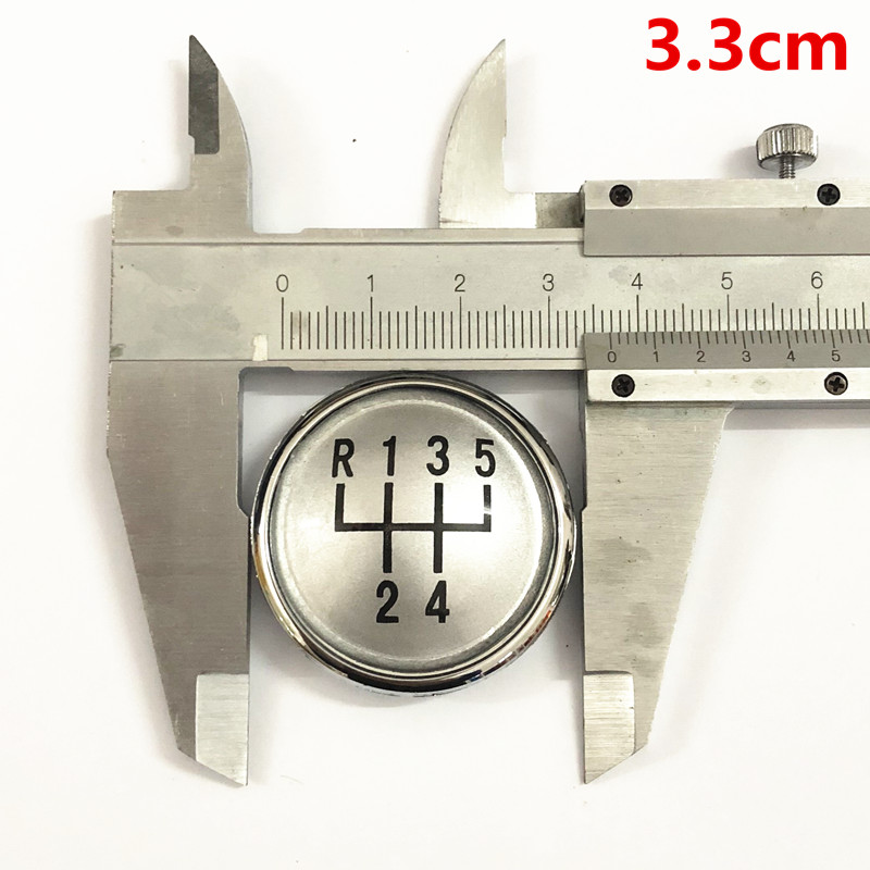 5/6 geschwindigkeit Schaltknauf Kappe Emblem Abzeichen Abdeckung für VW Volkswagen Golf Jetta MK3 MK4 GTI MK4 Bora LUPO Polo Sitz IBIZA Caddie