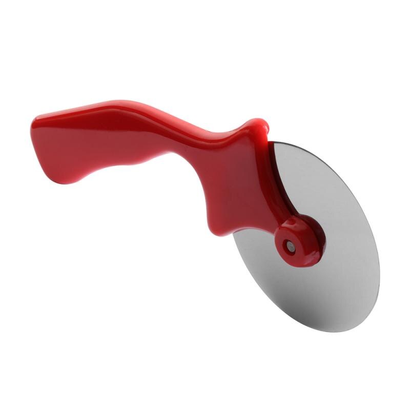 Scissors For Pizza Pies Waffles Dough Cookies Pastry Stainless Steel Single Wheels Pizza Cutter Knife Kitchen Baking Accessories