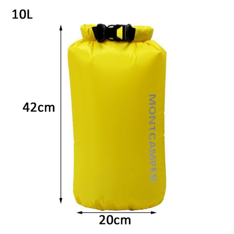 Dry Bag 30D Nylon Ultralight Drifting Swimming Debris Clothes Portable Bag Hiking Bag Storage Bag Waterproof Swimming Bag: Y3