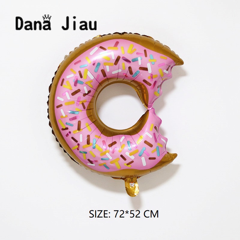 Stor hamburg is popcorn kage doughnut pizza mad ballon fødselsdagsfest dekoration kagebutik oppustelige balloner: 4