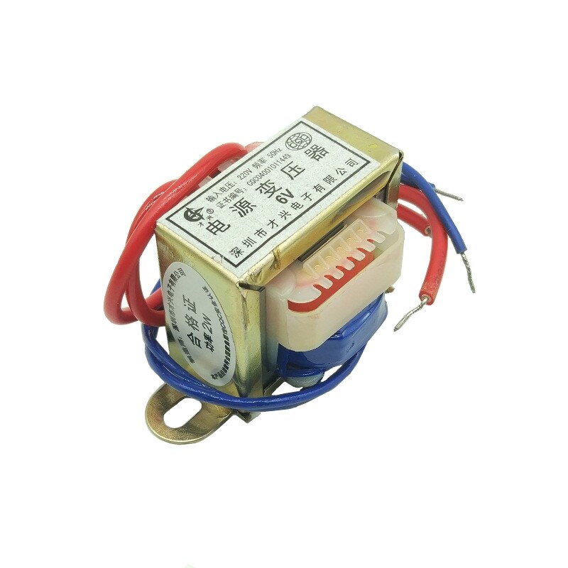 AC 6V 9V 12V 15V 18V 24V Output Voltage 2W EI Copper Core Input 220V 50Hz~60Hz Single/Dual Voltage Copper EI35 Power Transformer