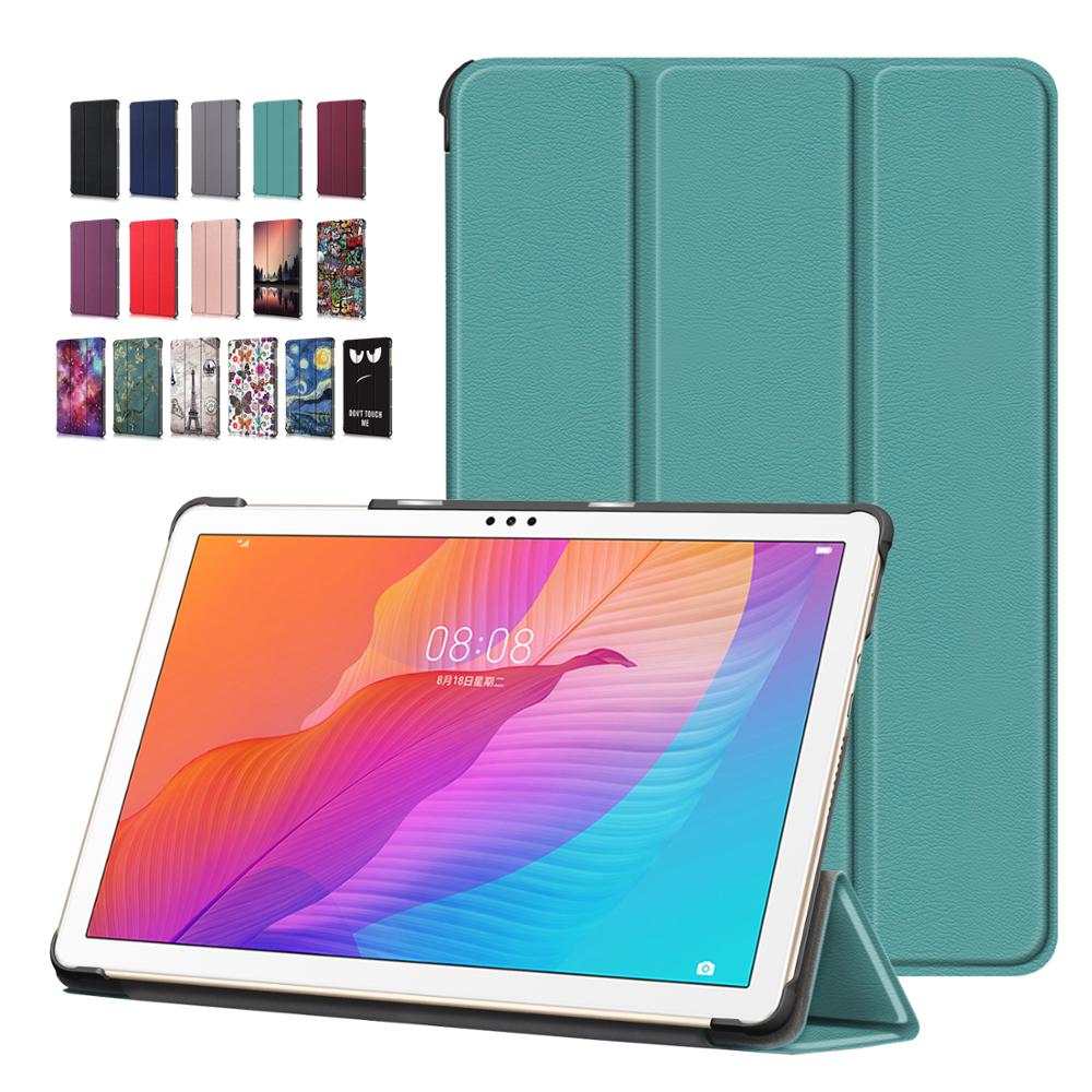 Magnetyczny pokrowiec do Huawei MatePad T10s 10.1 "AGS3-L09 W09 składany stojak pokrywa dla Huawei tablet 10.1 cala 2020 wydany