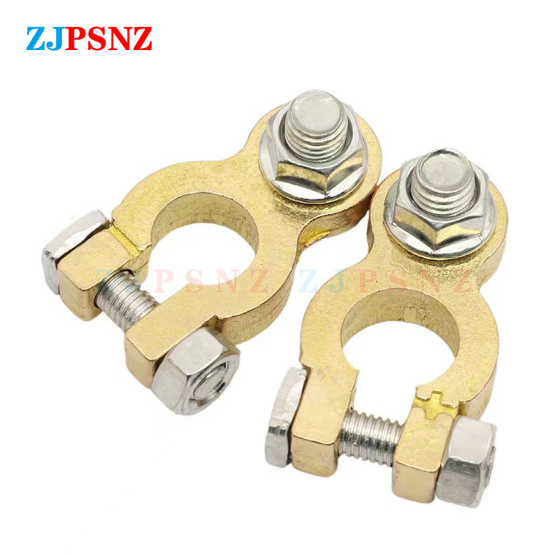 Car Battery Terminal Wire Cable Clamp Top Quick Post Terminal Positive Negative Electric Connector Clamps For Car Boat Motorhome