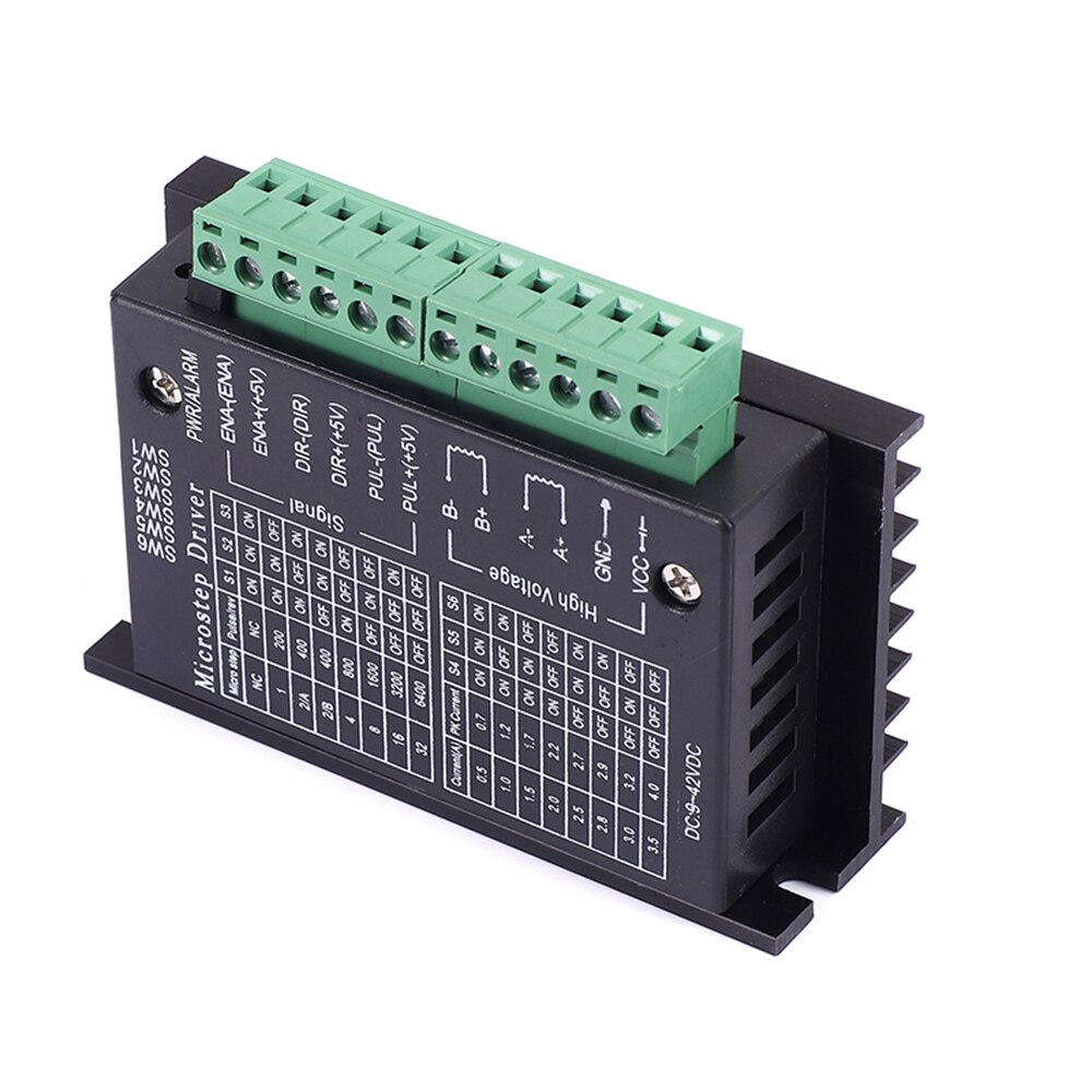 Stepper Motor Driver TB6600 Nema 23 Nema 34 42/57/86 Nema17 4A DC9-40V 1 axis Stepping Motor CNC Engraving Machine