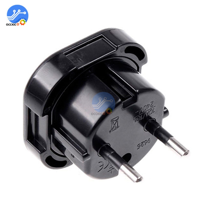 Smart Power Socket Plug Universal Travel Adapter UK to EU AC Power Charger Adapter Outlet Converter Power Socket Plug Connector