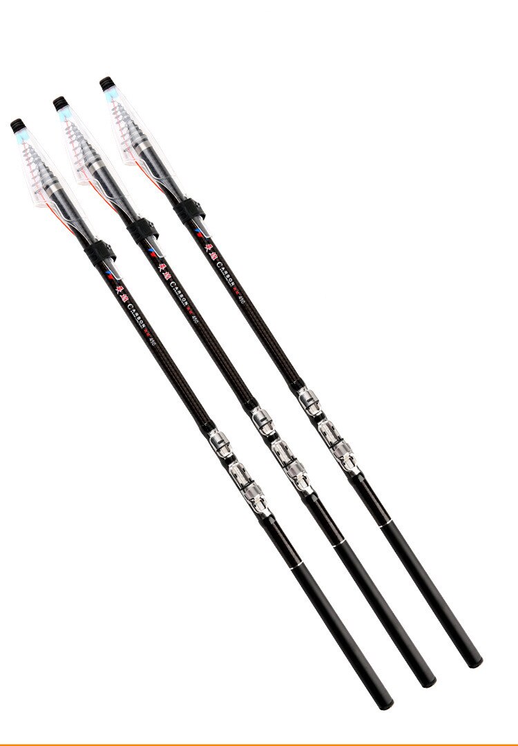 Fishing Rod Carbon Rock Fishing Rod 2.7 Meters -7.2 Meters Fishing Rod Hand And Sea Dual-Use Portable Rod Fishing Gear