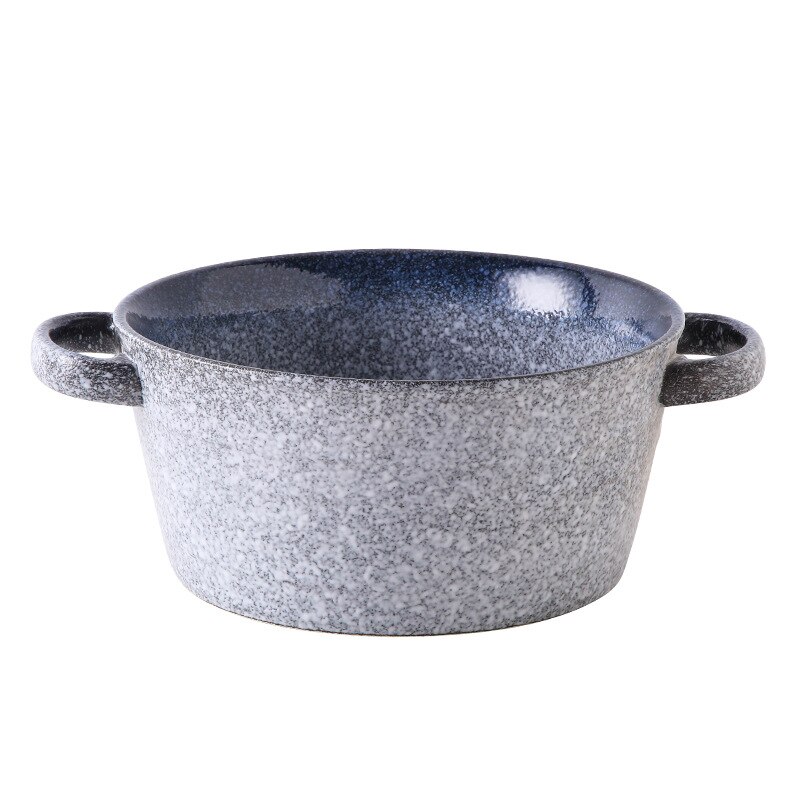Cuenco de Ramen para microondas, recipiente de cerámica con personalidad creativa, olla de sopa, Cocina Para el hogar, fideos instantáneos BowlLB501