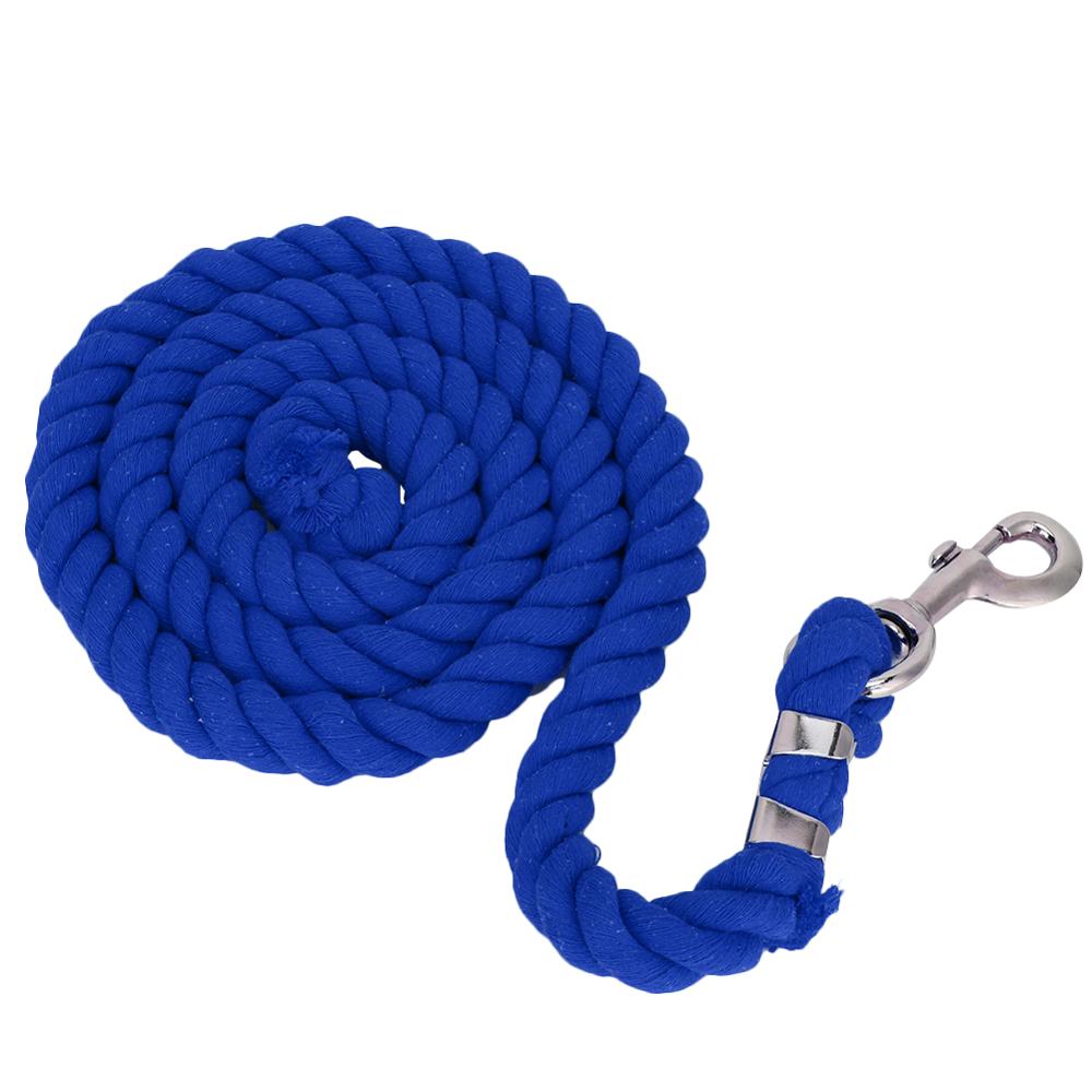 Corde à Plomb Pour Cheval - Longe En Coton 7 Ft - Fait Main - Neuf