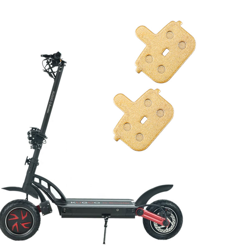 1 Pair Full-Metallic Disc Brake Pads Scooter Caliper Pads for Tongli Kugoo G-Booster Scooter Replacements Parts