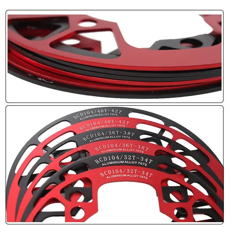Protecteur de pédalier de vélo, accessoires de manivelle, couvercle de protection de plateau VTT, commencerBCD, 32 T, 34 T, 36 T, 38T, 38T, 40 T, 42T