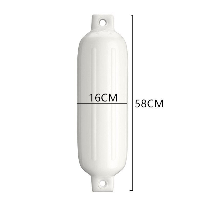 JayCreer D Style Boat Fender Boat Fenders Bumpers PVC: 58X16CM-1PCS