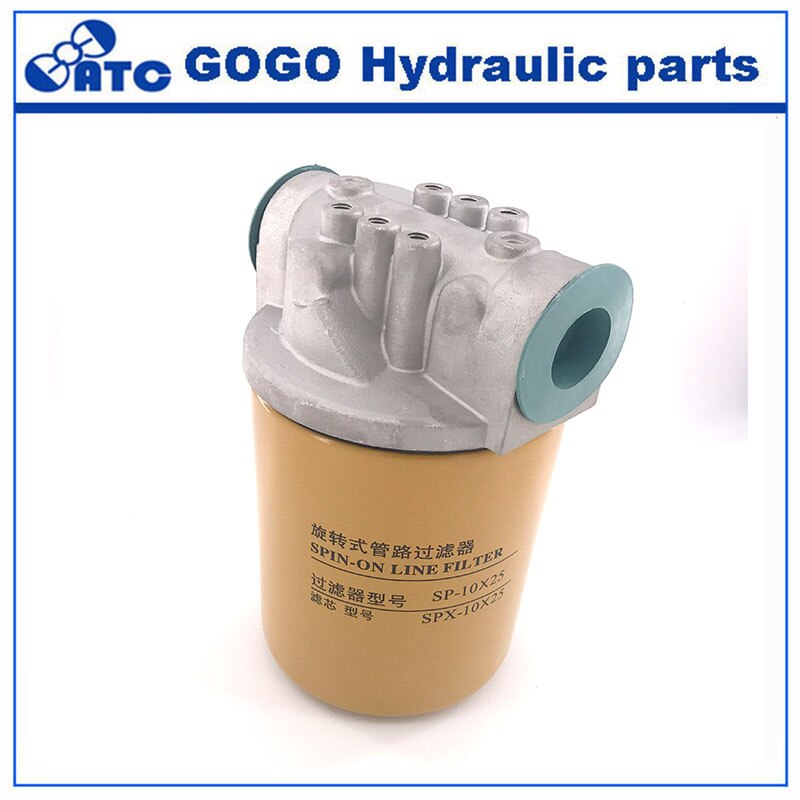 spin on line filter spx SP 08x10 replace hydraulic oil tank filter SP-06/08*10/25 SPX-06/08*10/25 SP-06*25 Filter element