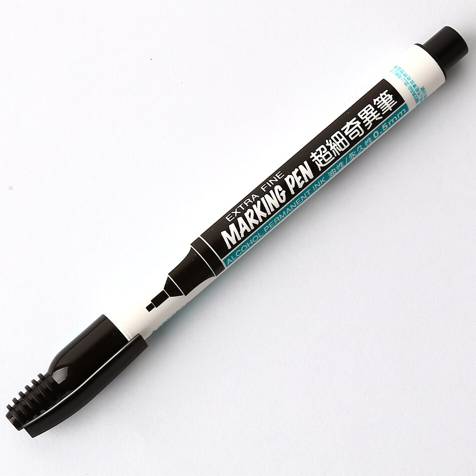 0.5 mm 12 farver tuschpen ekstra fint alkoholbaseret blæk permanent mærke på film/træ/stof/metal/glas