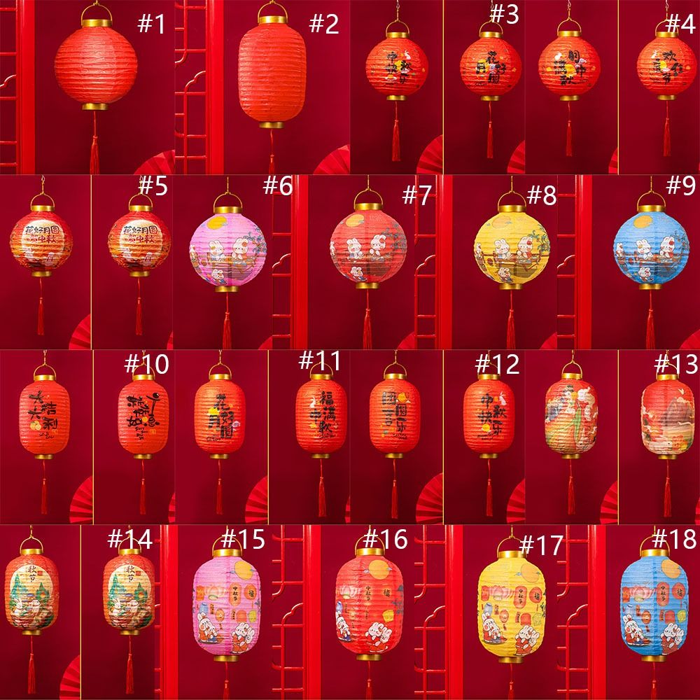 Chinese Style Chinese Style Lantern Cute Rabbit Traditional Festival Festival Antique Lantern Hanging Good Luck