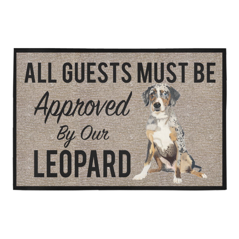 CLOOCL All Guests Must Be Approved By Our French Bulldog Doormat 3D Print Pet Dog Doormat Non Slip Floor Mat Decor: Doormat 7