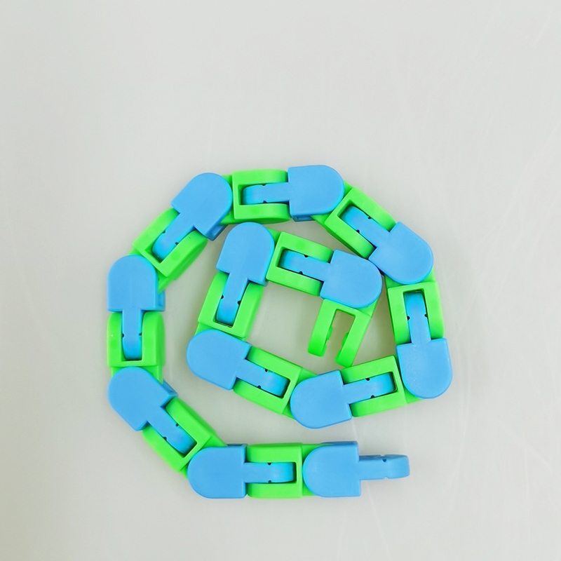 Decompression Fidget Toys Wacky Tracks Chain Anti Stress Toy Sensory Toy Autism Needs Squishy Stress Reliever Toys: 03