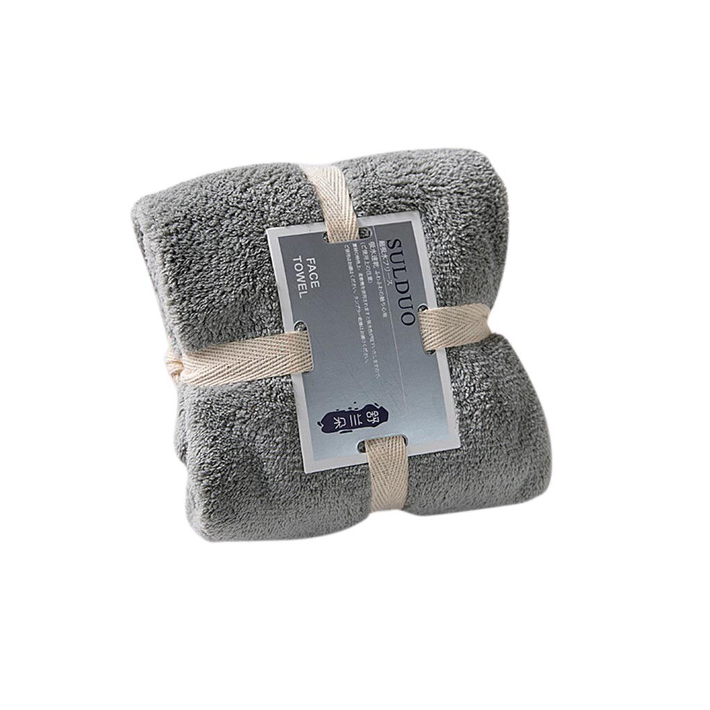 36X80 Cm Zachte Grote Handdoek Gezicht Handdoek-Ideaal Voor Dagelijks Gebruik #13: light grey 