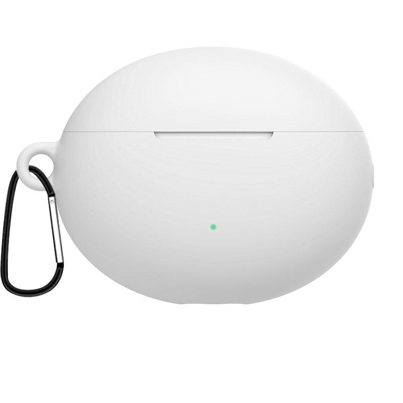 For Huawei Freebuds 4i Case Silicone Earphone Cover For Huawei Freebuds 4i 4 i Free Buds 4i Headset Funda Accessories With Hook: white