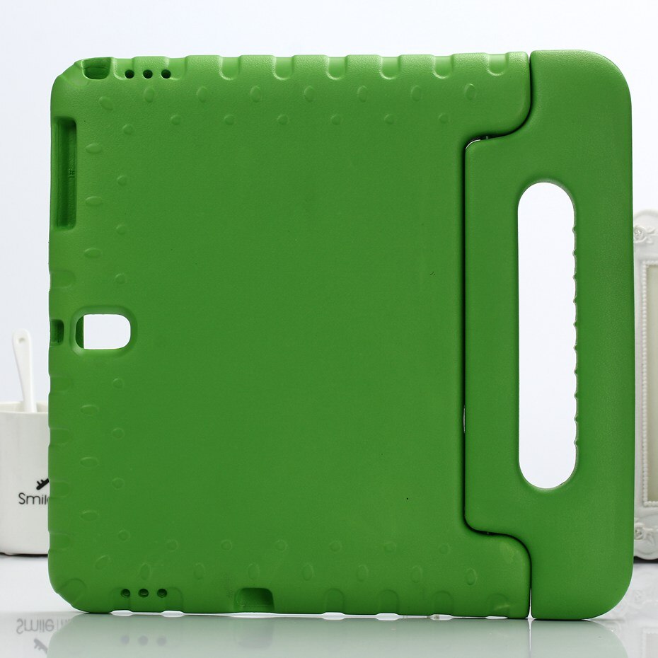 Case for Samsung Galaxy Tab S 10.5 inch T800 T801 T805 hand-held full body Kids Children Safe EVA SM-T800 tablet cover: Green