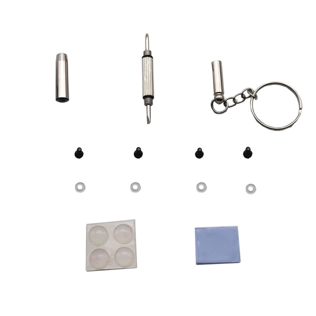 Modiker 1Pc ultradunne ZV2 CNC Aluminium Beschermhoes met Schroevendraaier voor Raspberry Pi Zero/W -zwart
