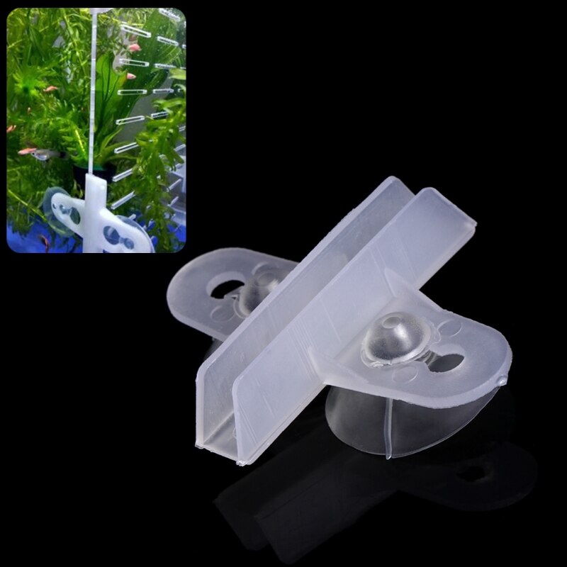 5 stk akvariefisk tank skille sugekopp skille plast ark holder sett  e15b