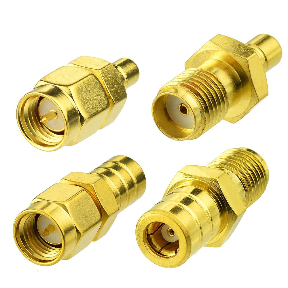 Superbat 4Pcs Dab/Dab + Auto Radio Antenne Adapter Kit Smb Naar Sma Voor Pioneer Rf Coaxiale Connector