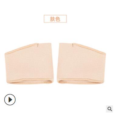 Vorfuß Pad Fuß Verdickt Super Weiche Daumen Schutz Gewinde Daumen Valgus Pflege Abdeckung Halbe Einlegesohlen unsichtbar Fuß Schmerzen Pflege: haut / 35-39