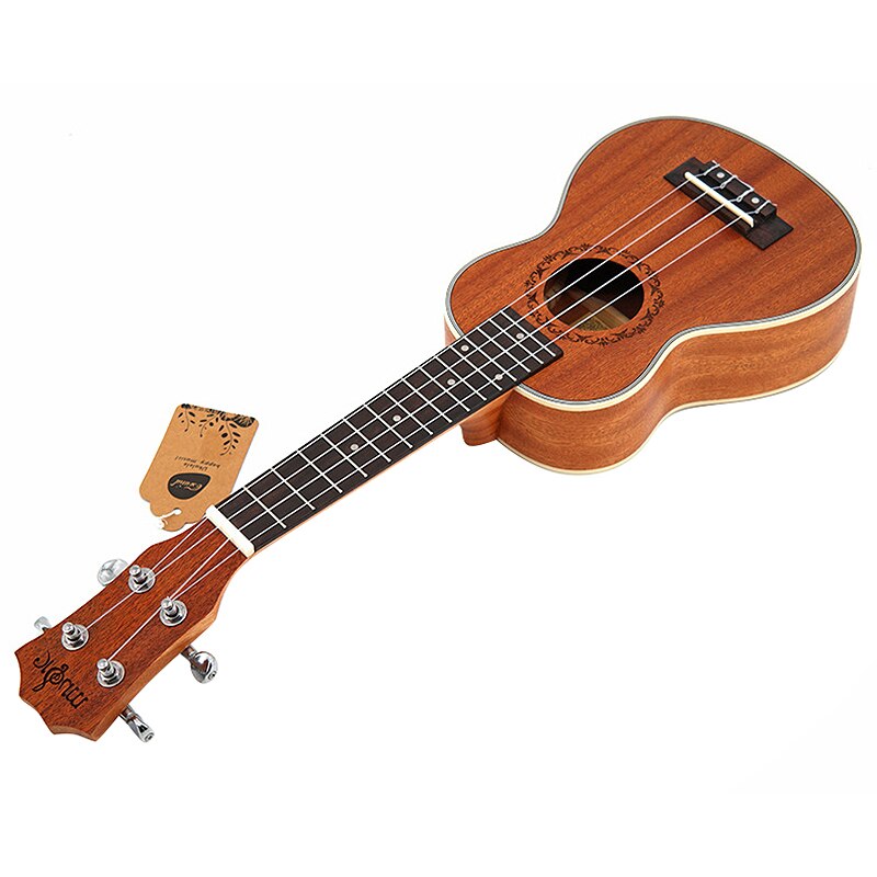 21 Inch Soprano Ukulele Hawaii Hawaiian Mini Guitar Uke Sapele 4 Strings Guitar for Beginners Guitarist