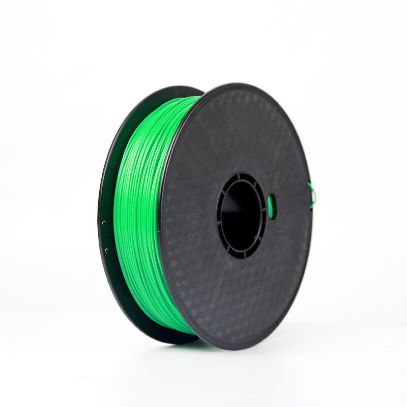 WANHAO-filamento de impresora 3D PLA + más elástico, 1kg, 1,75mm, 19 colores, materiales de filamento de impresión de plástico 3D: Green