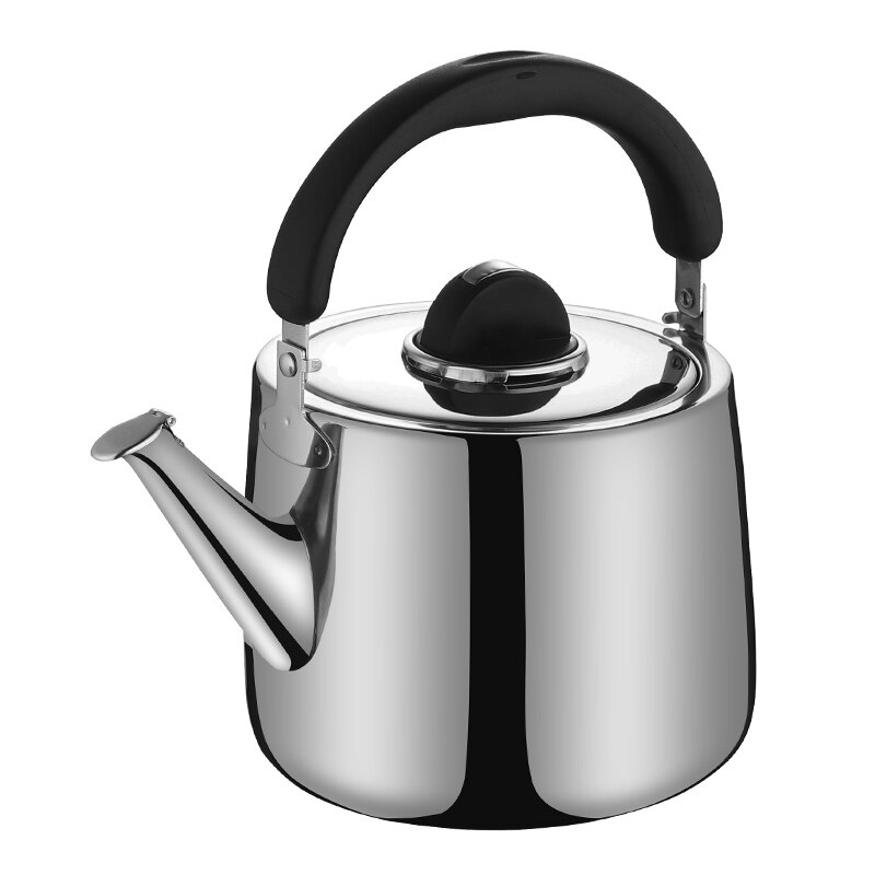 Bouilloire épaissie en acier inoxydable | Bouilloire à sifflet, bouilloire de grande capacité, cuisinière à gaz et à Induction, bouilloire universelle, sifflage