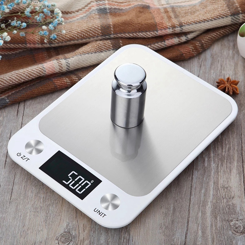 10Kg/1G Multi-Funktion Digital essen Küche Skala Edelstahl Wiegen Lebensmittel Skala Kochen Werkzeuge Gleichgewicht